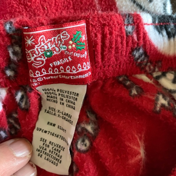 A Christmas Story You'll Shoot Your Eye Out! Long PJ Pants Size XL Womens - Picture 9 of 11